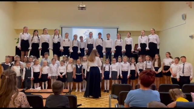 Сводный хор филиала ДМШ №8 г. Костромы - Музыка, звучи! (автор Дмитрий Соболев)