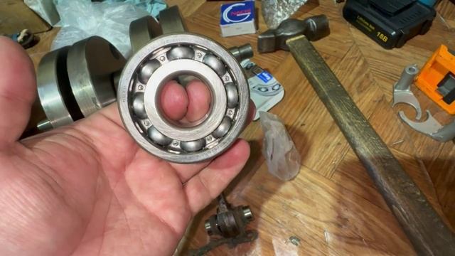 Двигатель Ява Jawa 350/638 тест 25.06.2025 после ремонта (г. Москва)