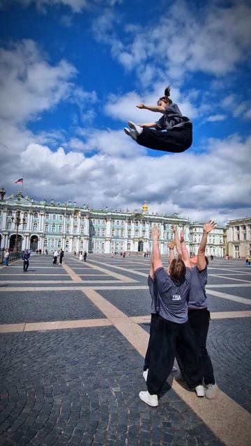На такую красоту можно смотреть вечно! #спорт #танцы #чирли #dance #sport #cheerleading  #fly