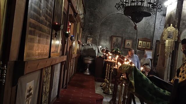 25.06.25 Прп. Андроника и Саввы. Всенощная. Спасо-Андроников мон. Спасский собор. Знаменное пение