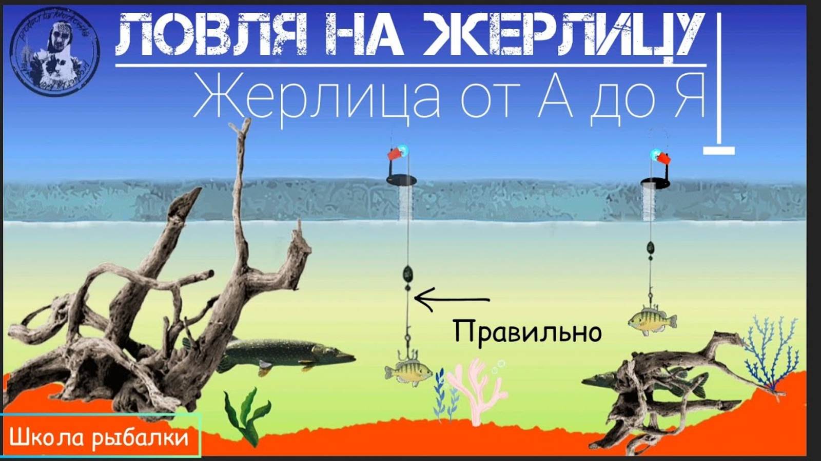 ЖЕРЛИЦА на ЩУКУ и др. Где и как ловить ЗНАЙ И ЛОВИ. Школа рыбалова.(Ч.1)