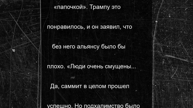 Еврочиновники назвали генсека НАТО Рютте рабом Трампа