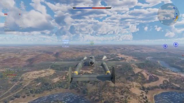 War Thunder; Fw 189 A-1; Even in a full uptier, its still fun to use this plane; Air Realistic