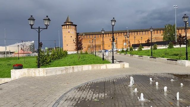 Михайловская Набережная город Коломна...