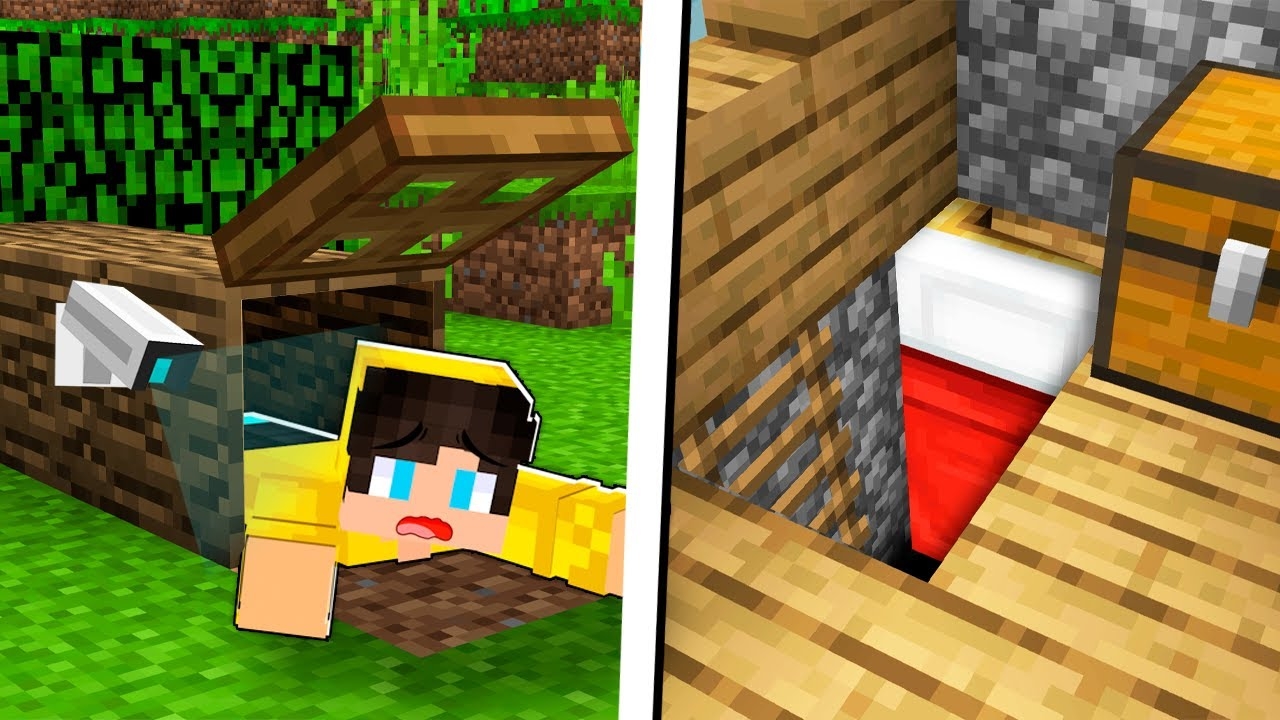 СПРЯТАЛСЯ В САМЫХ СЕКРЕТНЫХ МЕСТАХ В МАЙНКРАФТ! | Дими minecraft