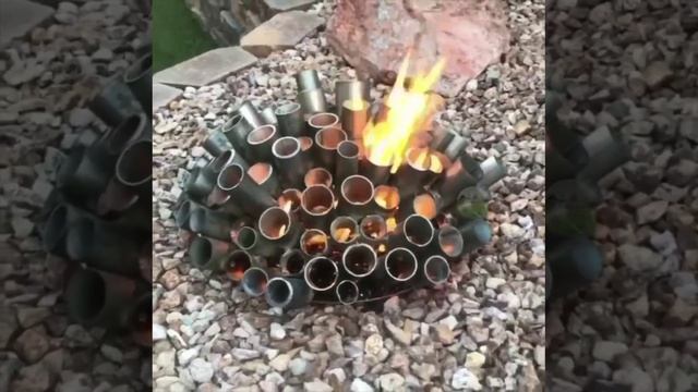 необычного очага на даче