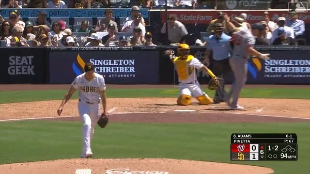 Nationals vs. Padres Game Highlights (6/25/25) | MLB Highlights