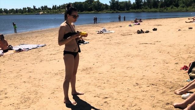 наше путешествие в город Волжский. Лето 2022. ПКиО и пляж