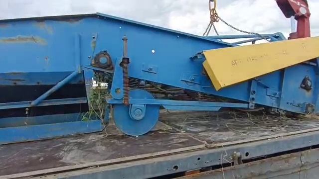 Отгрузка копатель-валкоукладчик лука КЛ-1,4А экспресс-обзор от Константина Сорокина