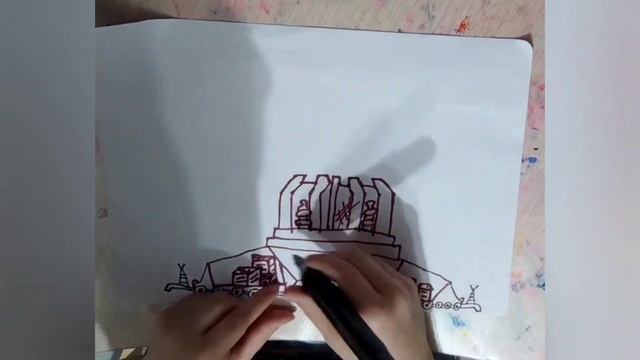 Как я нарисовал Дору