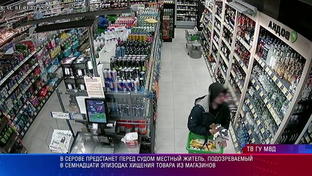 Серов 17 эпизодов краж