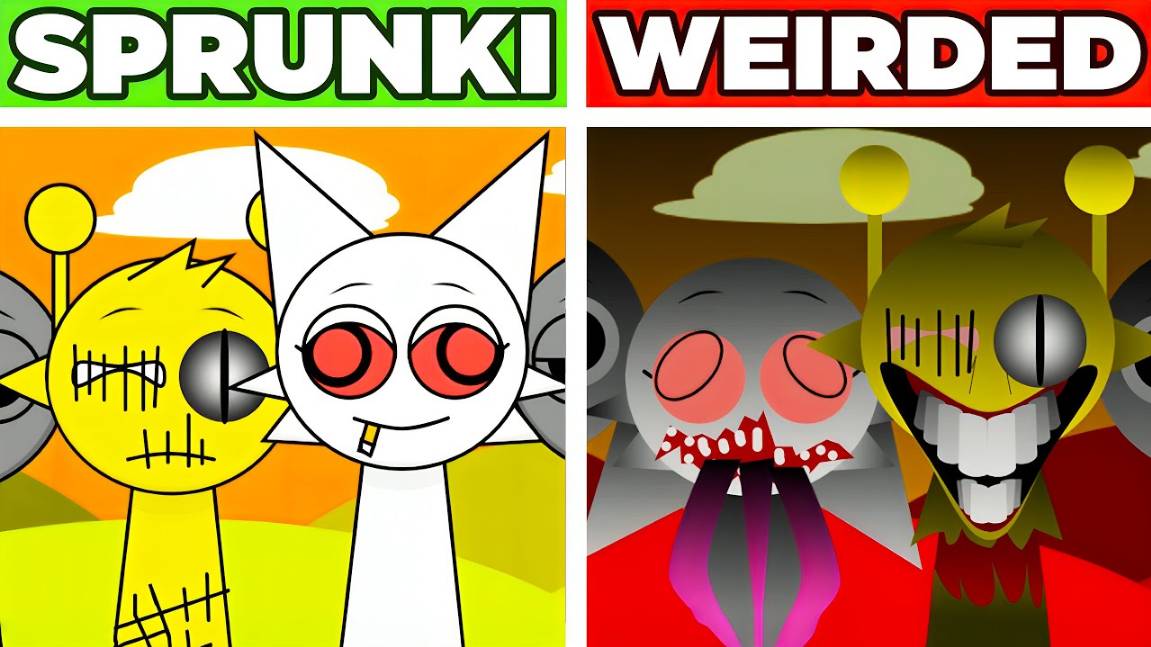 INCREDIBOX SPRUNKI 🤪 | WEIRDED MOD! 🎭💢 КРИПОВАЯ НОВИНКА!