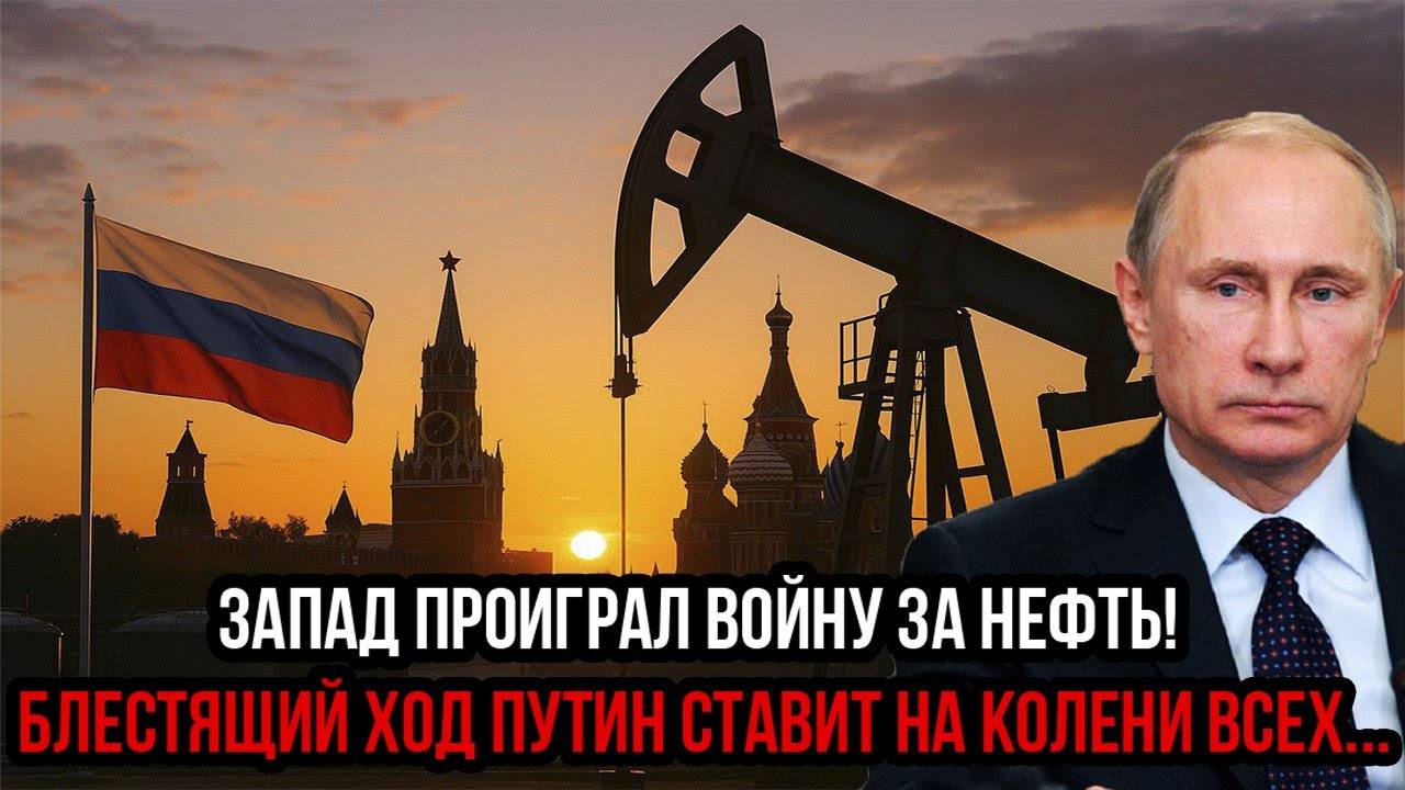 Россия переиграла всех! Запад проиграл войну за нефть! Блестящий ход Путин ставит на колени всех...