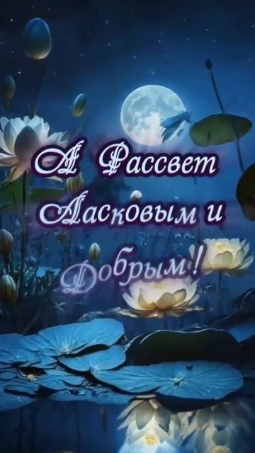 Приятных сновидений. Музыкальная открытка пожелание.