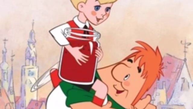 Малыш и Карлсон, который живёт на крыше. (серия мультики наши любимые). №909 (1)