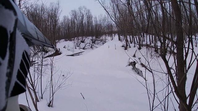 ГОНЯЮ НА ПИТБАЙКЕ В МОРОЗ!