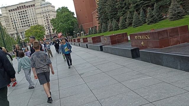 Москва Александровский сад, Вечный огонь.