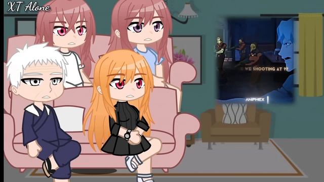 My Dress Up Darling react to Gojo as Dante