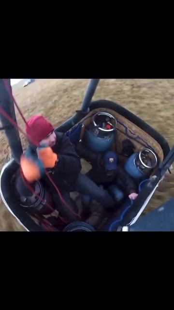 Экстрим на воздушном шаре ))) #shorts