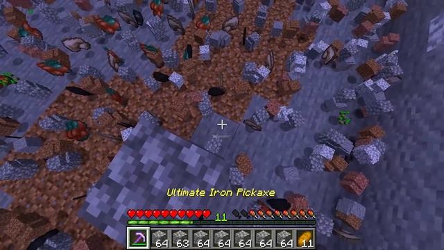 FixPlay 😰Майнкрафт, но Кирка Может КОПАТЬ Весь МИР!