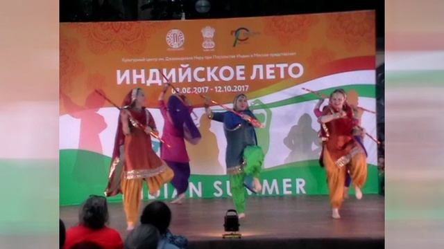 Гидда | Народный танец Пенджаба | Группа AMRITSAR PROJECT | Летний фестиваль | Посольство Бхарат