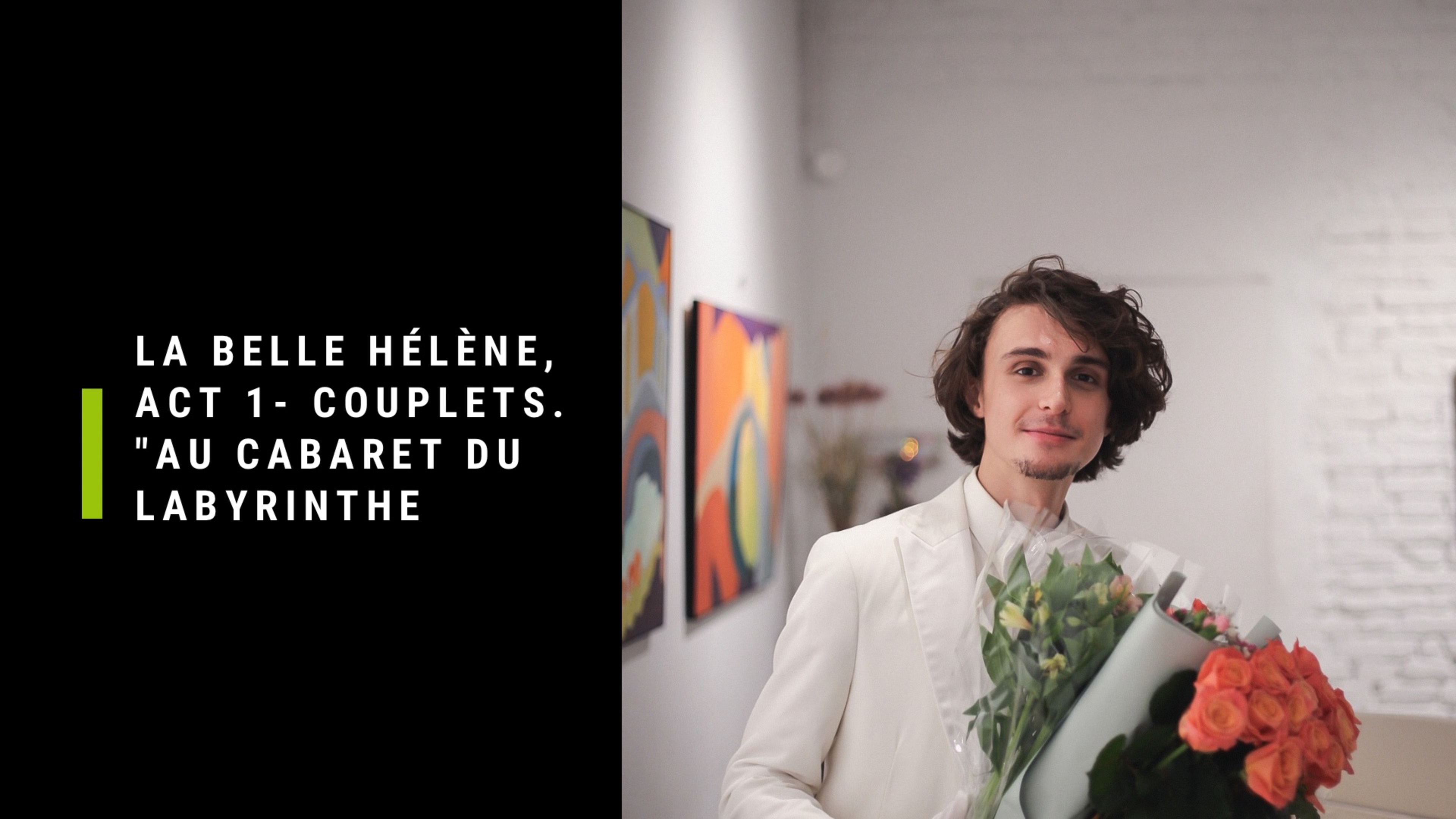 La Belle Hélène, Act 1- Couplets. "Au cabaret du labyrinthe"