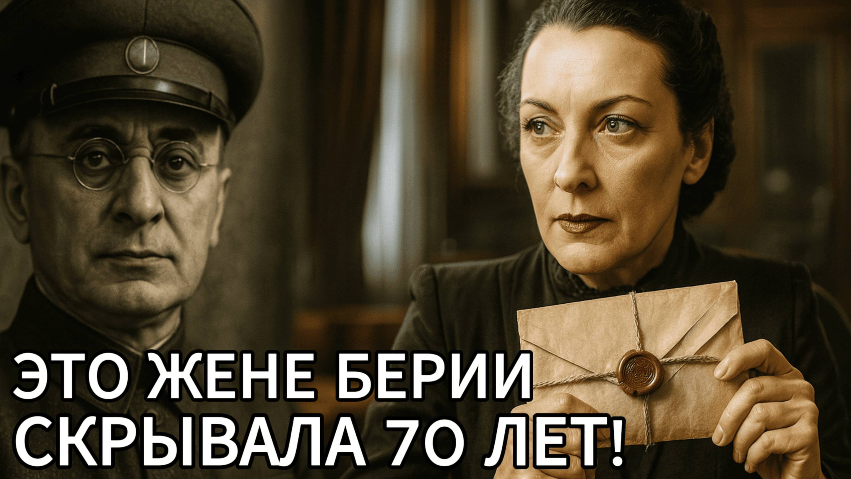 ПОСЛЕДНЯЯ ТАЙНА СССР: Жена Берии перед смертью раскрыла ВСЁ!