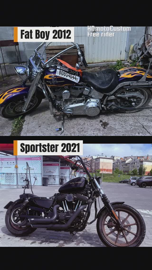 Разбираем Sportster 2021 и Fat Boy 2012 — Новости из мотомастерской