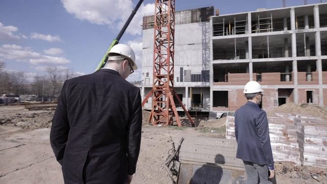 Строительство нового здания театра "Грань"