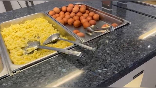 Завтрак пансионат Шексна