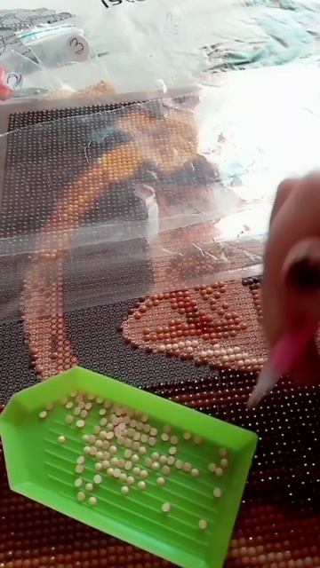 еще чуть-чуть Котята в корзине #релакс #алмазнаямозаика #хочуврек