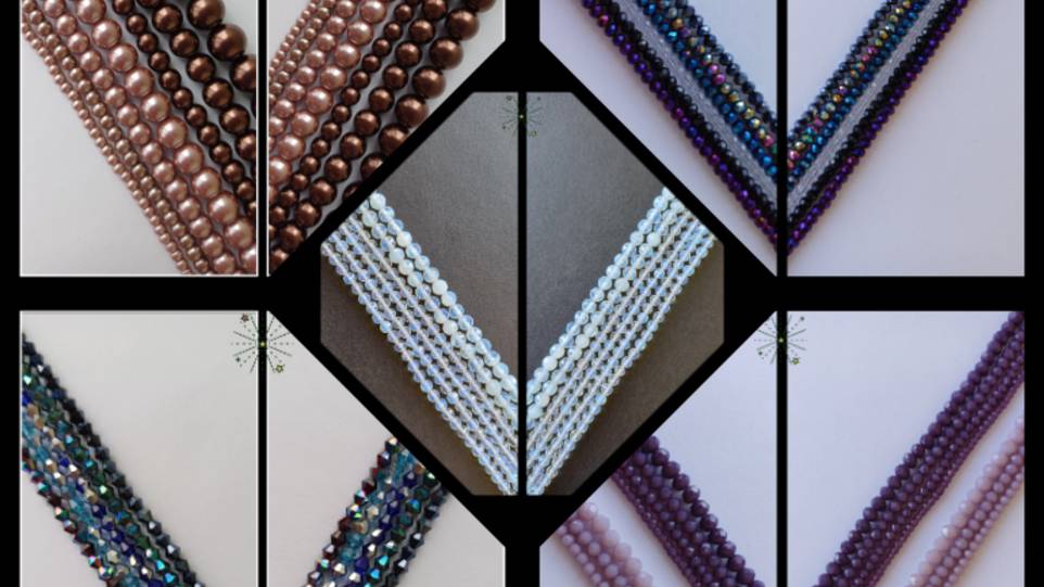 Бусины под жемчуг, стеклянные бусины  https://t.me/accessories_Zhanna_2