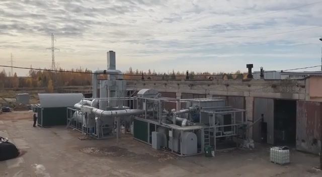Производственный комплекс по выпуску древесно-угольных брикетов на базе АЗЗ02