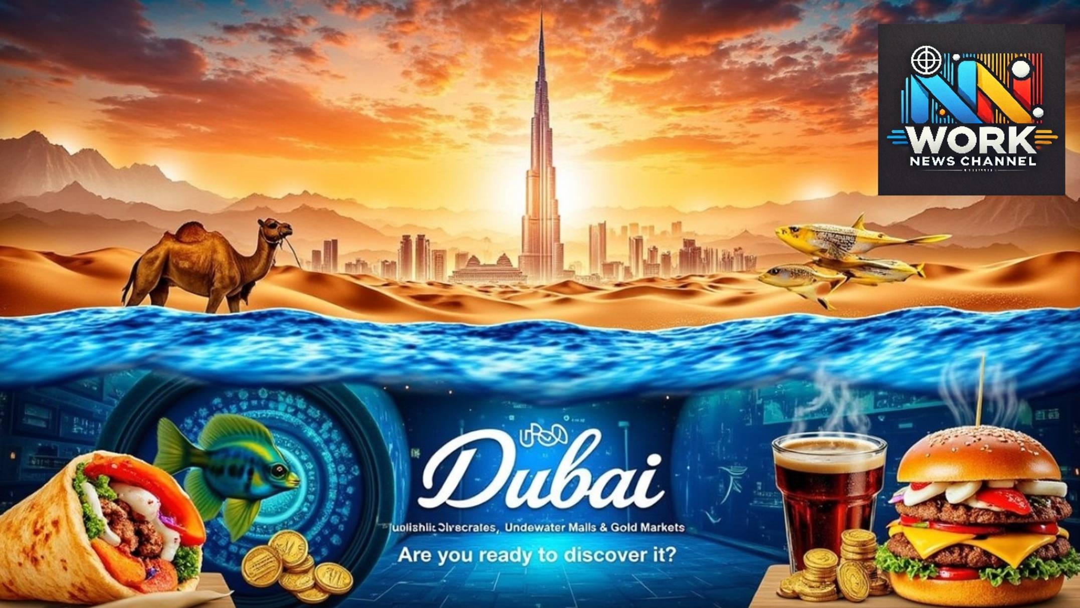 🎬Shorts Dubai: A cidade do futuro no meio do deserto! 🏙️✨ Você PRECISA ver isso!