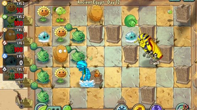 Plants vs. Zombies: Невозможный уровень! (Я чуть не сгорел)