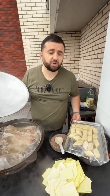 Настоящий ХИНКАЛ #мясныедвижения #еда #рецепт #мясоперепелки #food