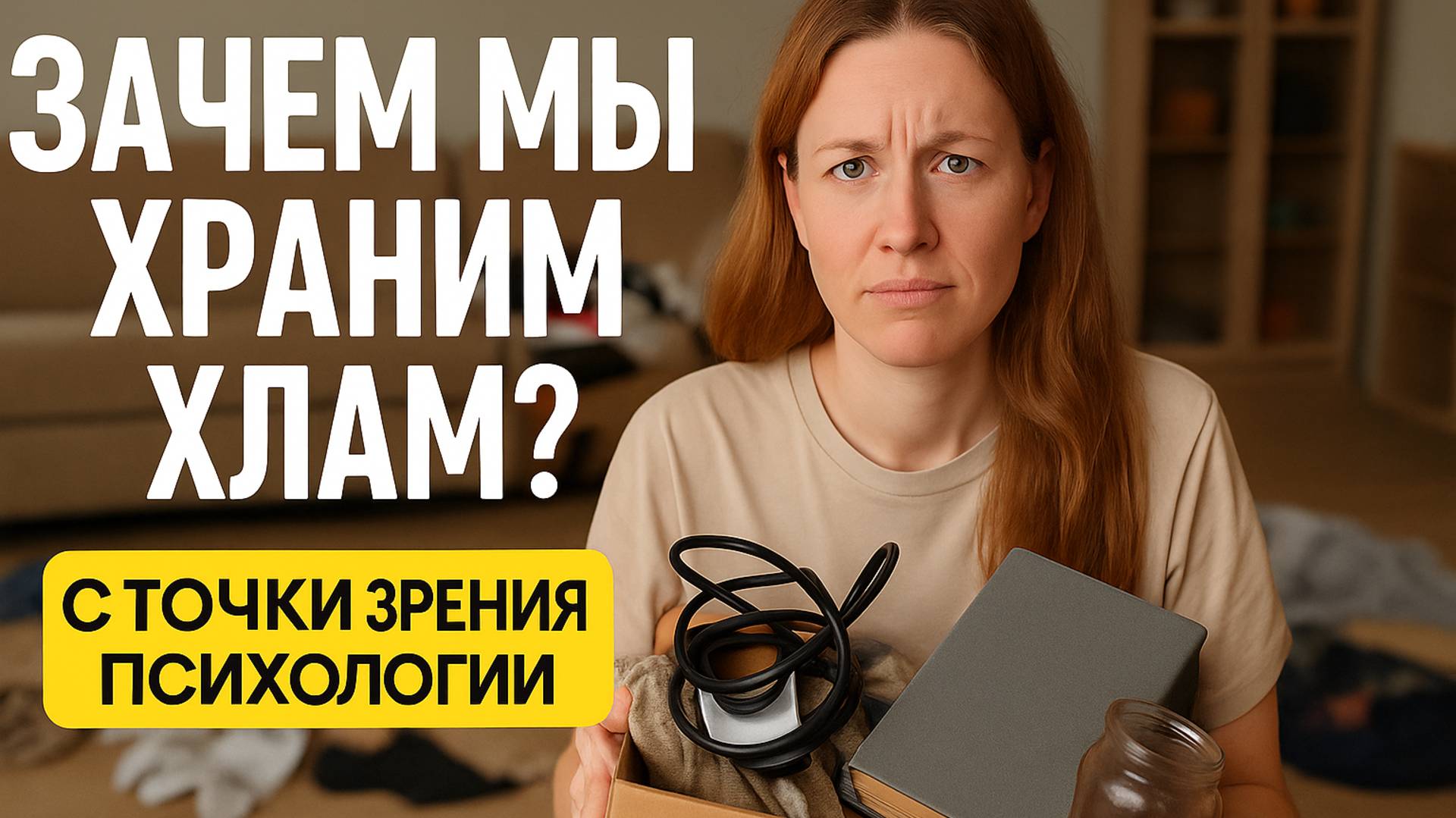 Это не просто бардак! Что накопительство говорит о тебе с точки зрения психолога