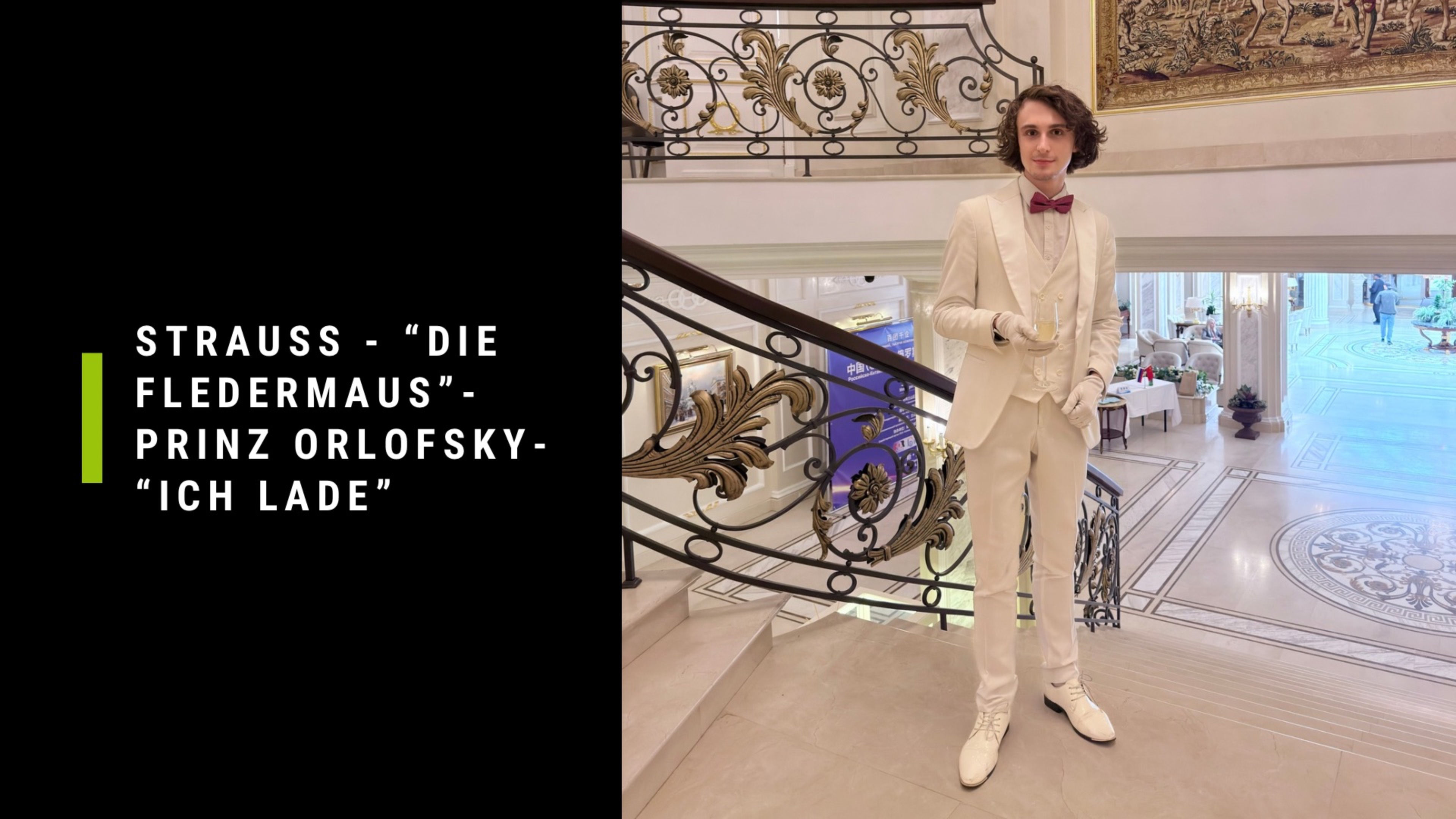Strauss - Die Fledermaus- Prinz Orlofsky- Ich lade gern mir Gäste ein | Silaev Platon