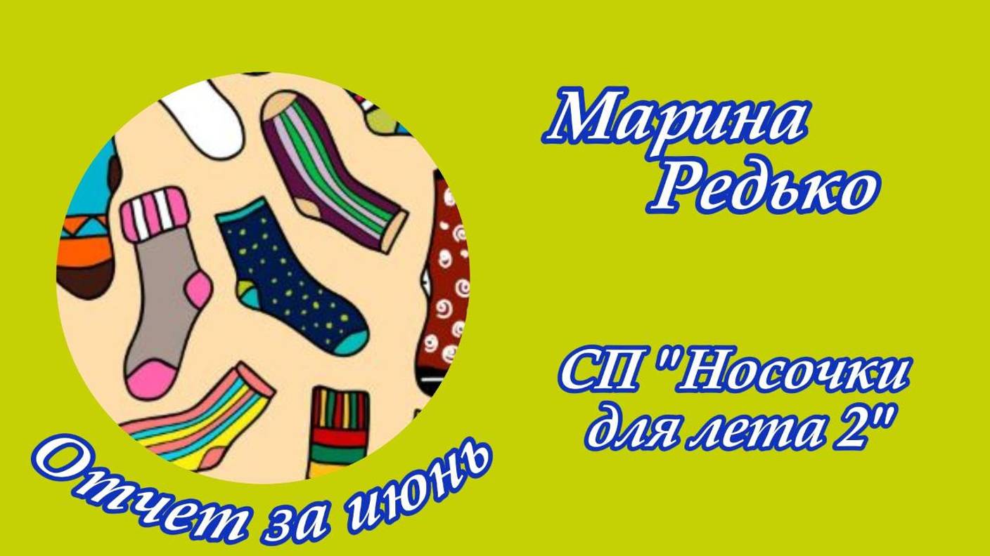 СП "Носочки для лета" / Отчет за июнь