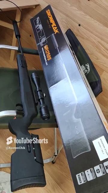 Пневматическая винтовка Snowpeak SR1250S #snowpeak #винтовкаsnowpeak #пневматическаявинтовкаsnowpeak