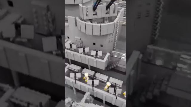 28-метровый линкор «Миссури» из конструктора LEGO