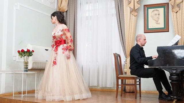Дарья Вуйчик исполняет первую арию Лизы из оперы "Пиковая дама". Фортепиано — Александр Широков