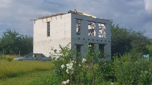 Крыша. День 4. Вальмовая крыша. Крыша конверт