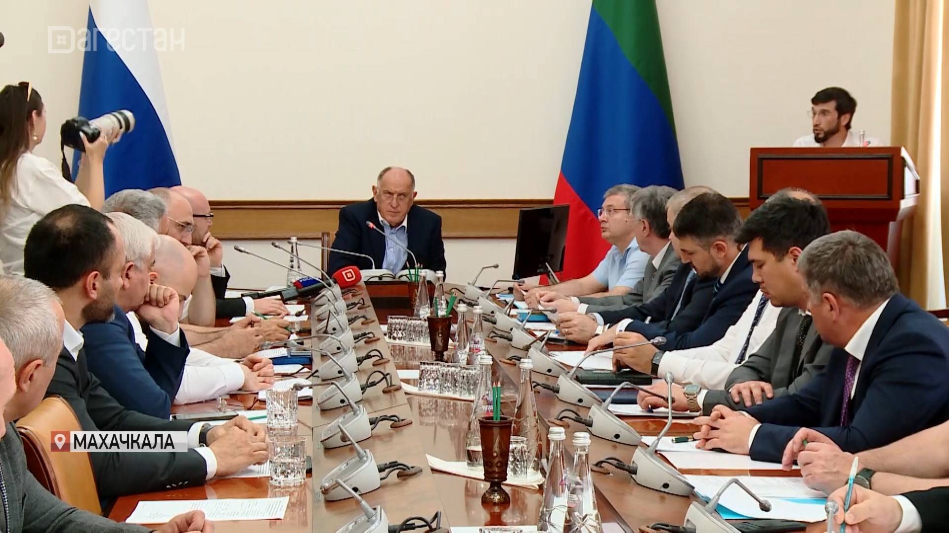 Заседание республиканского штаба по подготовке объектов ЖКХ прошло в Махачкале