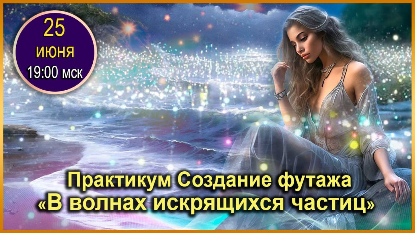 Покорение вершин Adobe After Effects. 25.06.2025. Пр. В волнах искрящихся частиц