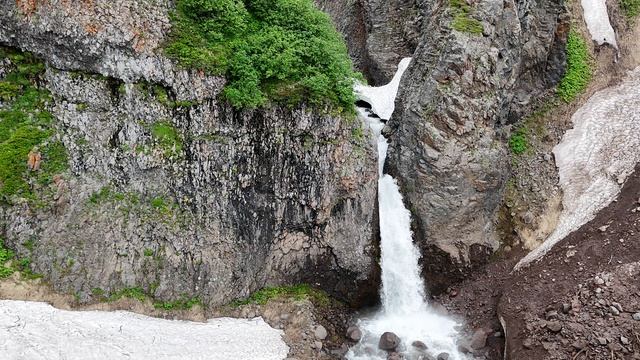 Камчатка Кумроч водопад "Северный"