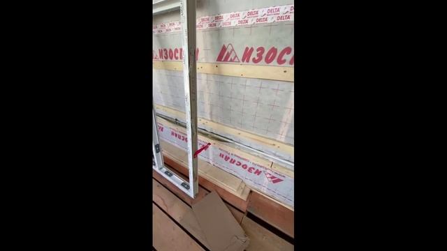 Монтаж окон ПВХ на террасе