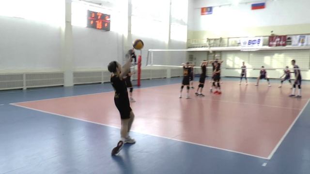 Детский волейбол. Эпизод игры. Иваново vs Санкт-Петербург
