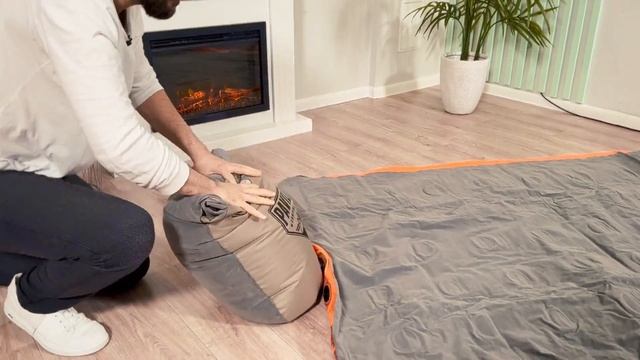 Надувной матрас Bestway Roll & Relax с мешком насосом