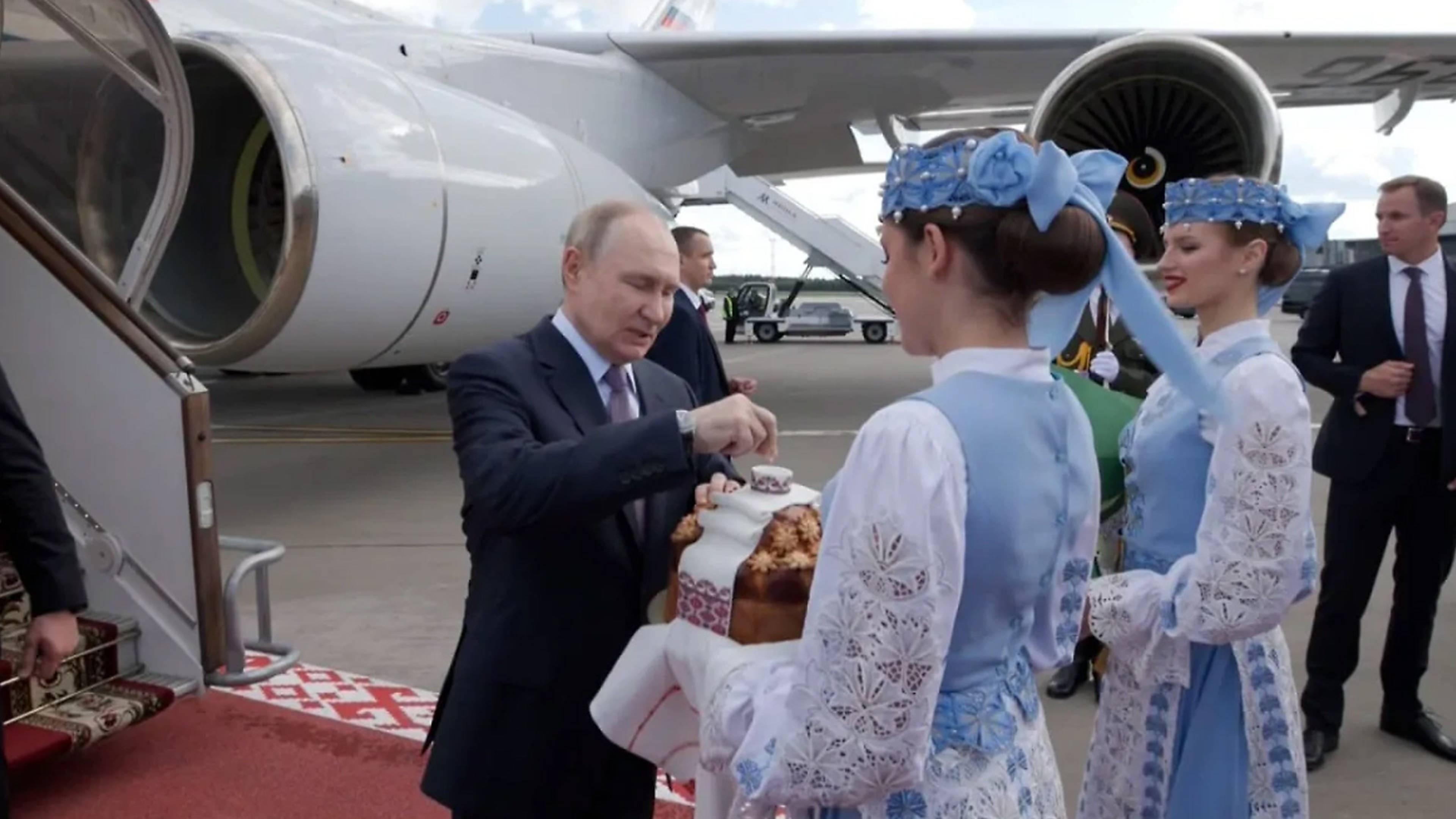 Путин прибыл в Минск для участия в Евразийском экономическом форуме